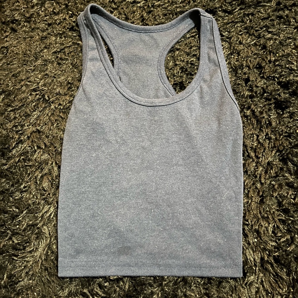 Dark Blue Tank Top